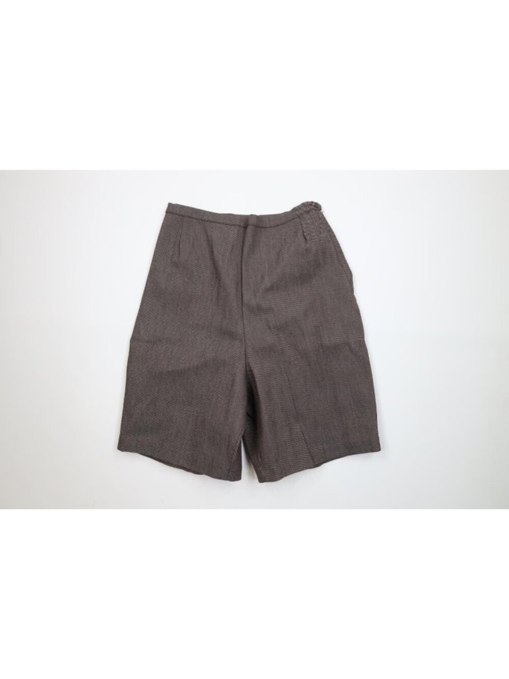 Vintage 60s Wrangler Womens 32 Selvedge Twill Denim Shorts Brown Cotton USA